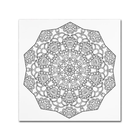 Kathy G. Ahrens 'Keuka Mandala' Canvas Art,24x24